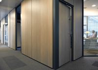 Cloison multi volume module plein joints creux et vitre bord à bord